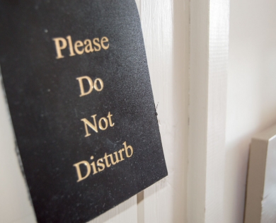 Do Not Disturb Sign